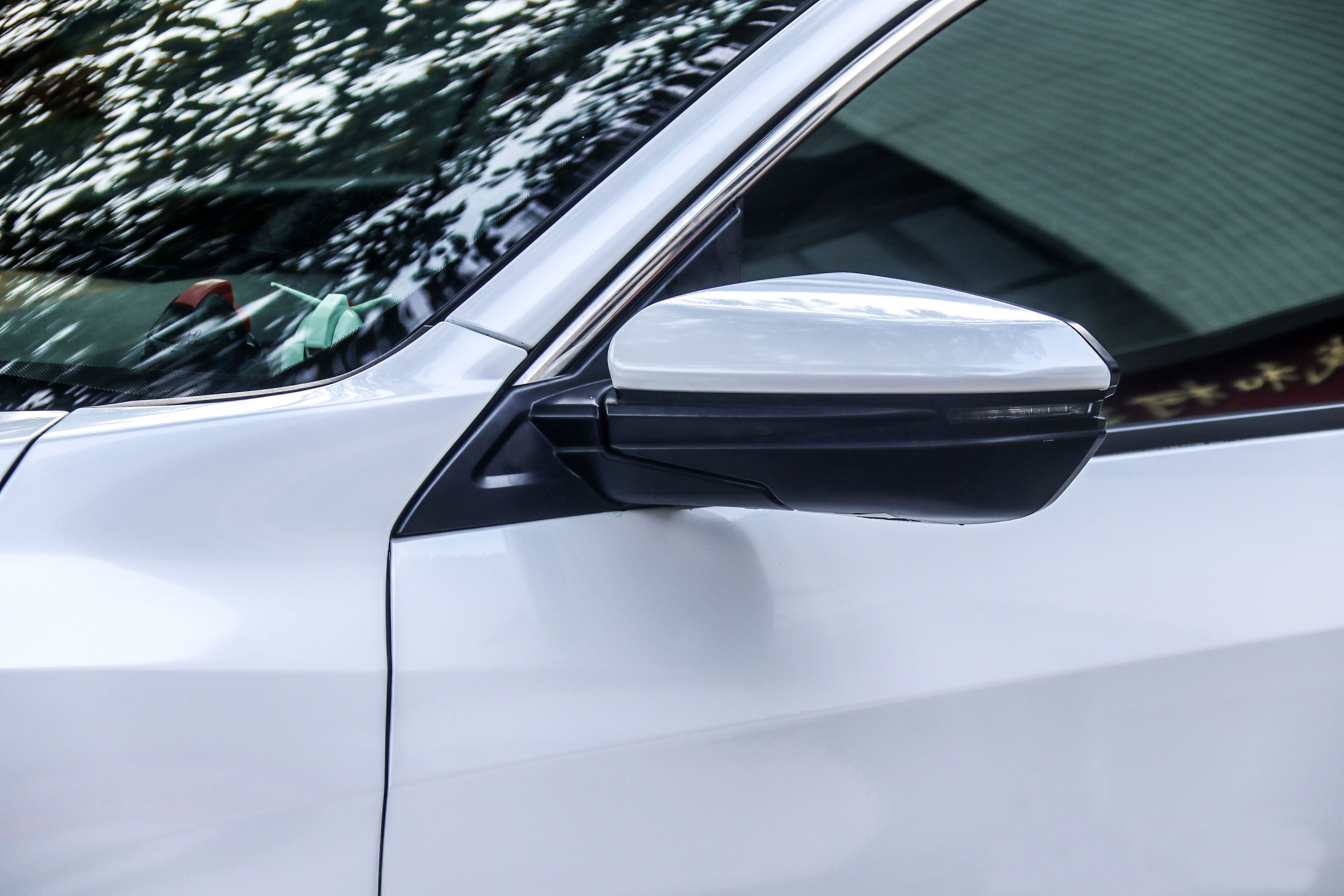 思域钻石星空白魅蓝改色案例,思域琉璃金粉改色膜