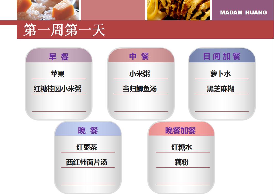 回民剖腹产月子餐30天食谱表,产后三个月的月子餐食谱大全