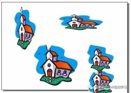 coreldraw怎么旋转箭头,用coreldraw如何做出旋转图