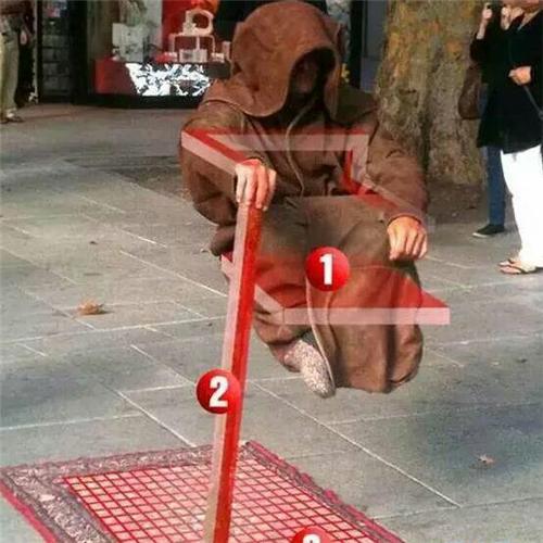 揭秘人体悬浮术,原来是这样