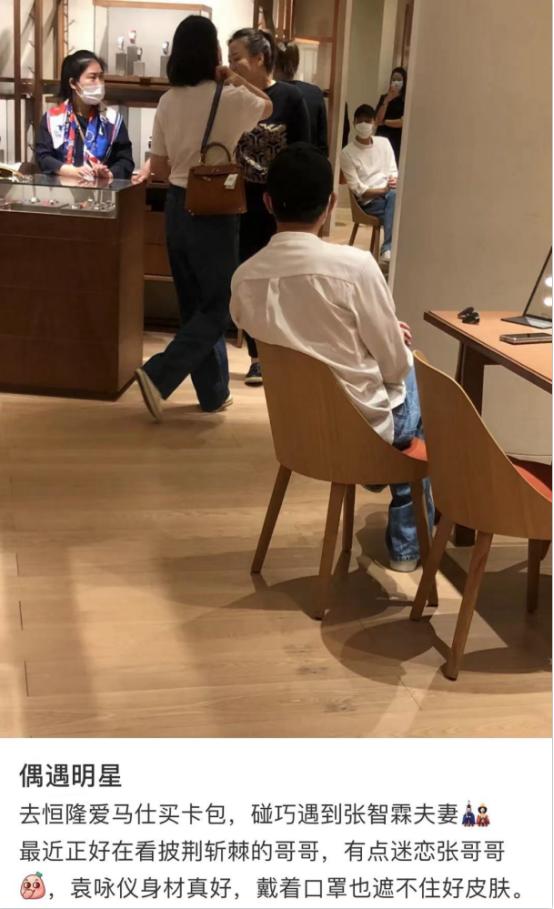 张智霖形容袁咏仪买包包,袁咏仪和张智霖买包包