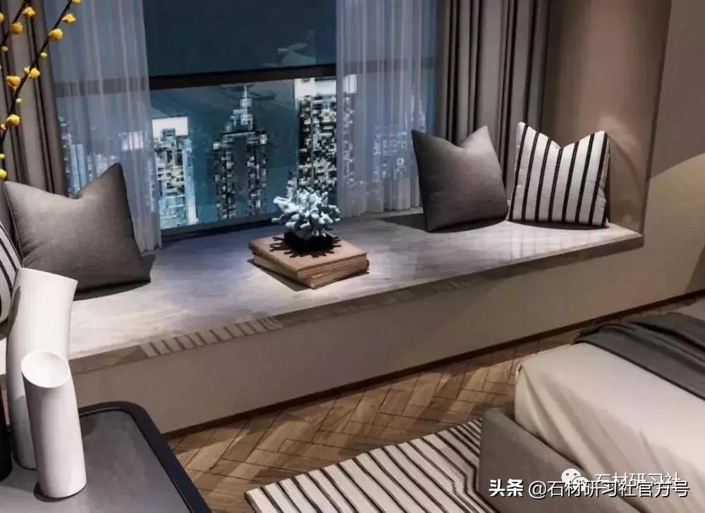 飘窗和窗台用什么石材好,阳台飘窗窗台石怎么做最好看