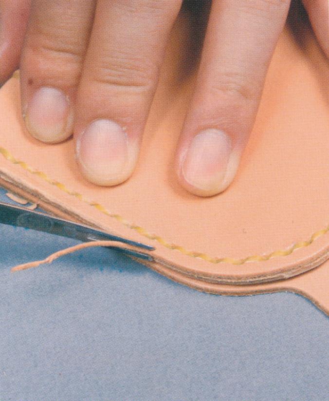 做大型皮包的手工全教程,自己做皮革包教程