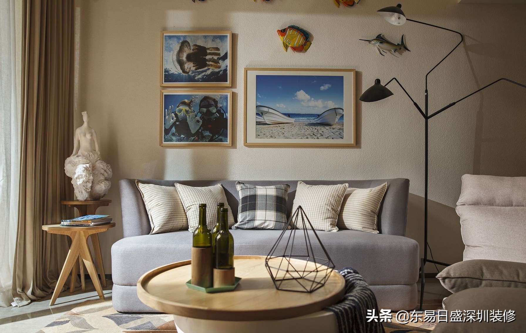 南京万科金色半山装修案例,大连日式原木北欧装修