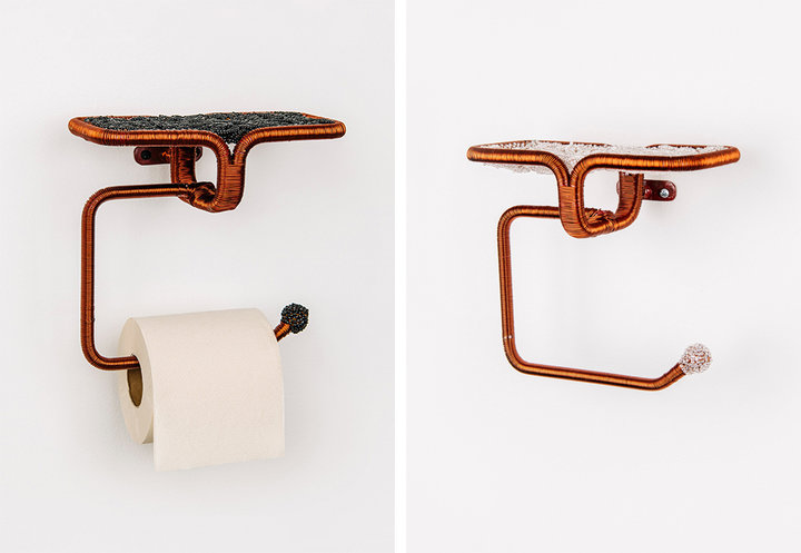 厕纸架创意,厕纸架创意搞笑