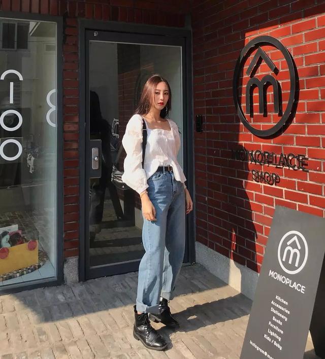 杨紫牛仔裤怎么穿搭,杨紫同款显瘦的裤子