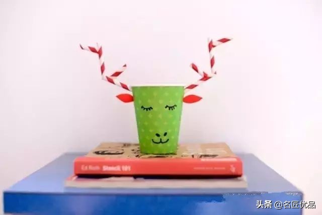 用两个纸杯手工制作纸杯娃娃,用纸杯做的纸杯手工