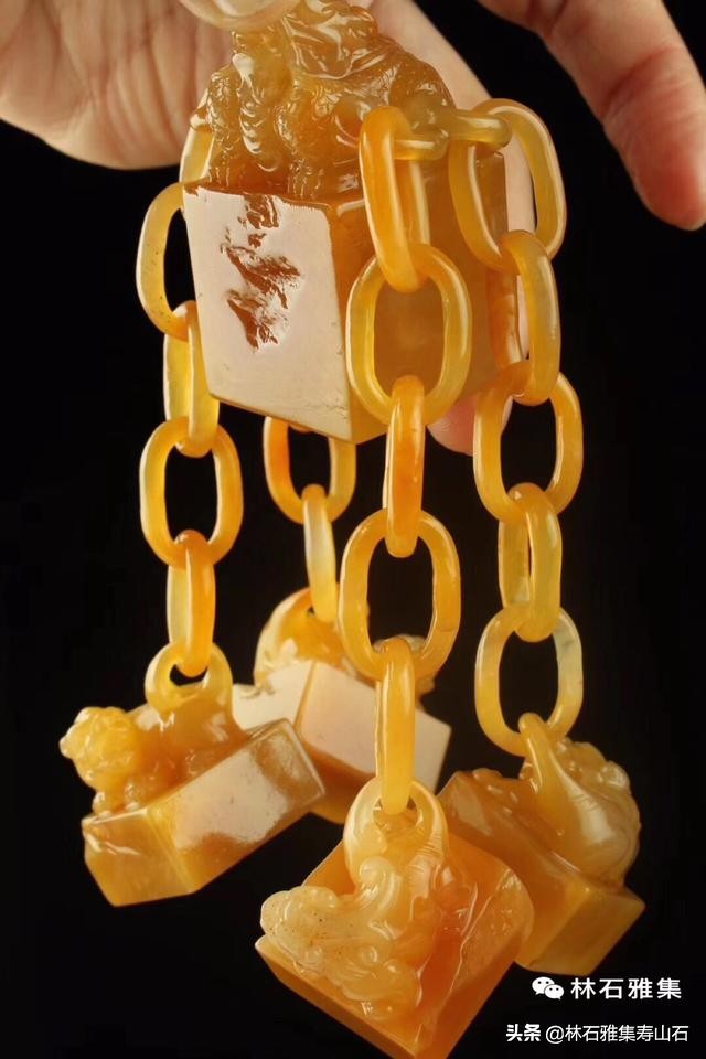 林石雅集田黄石特点,老挝田黄石鉴定技巧