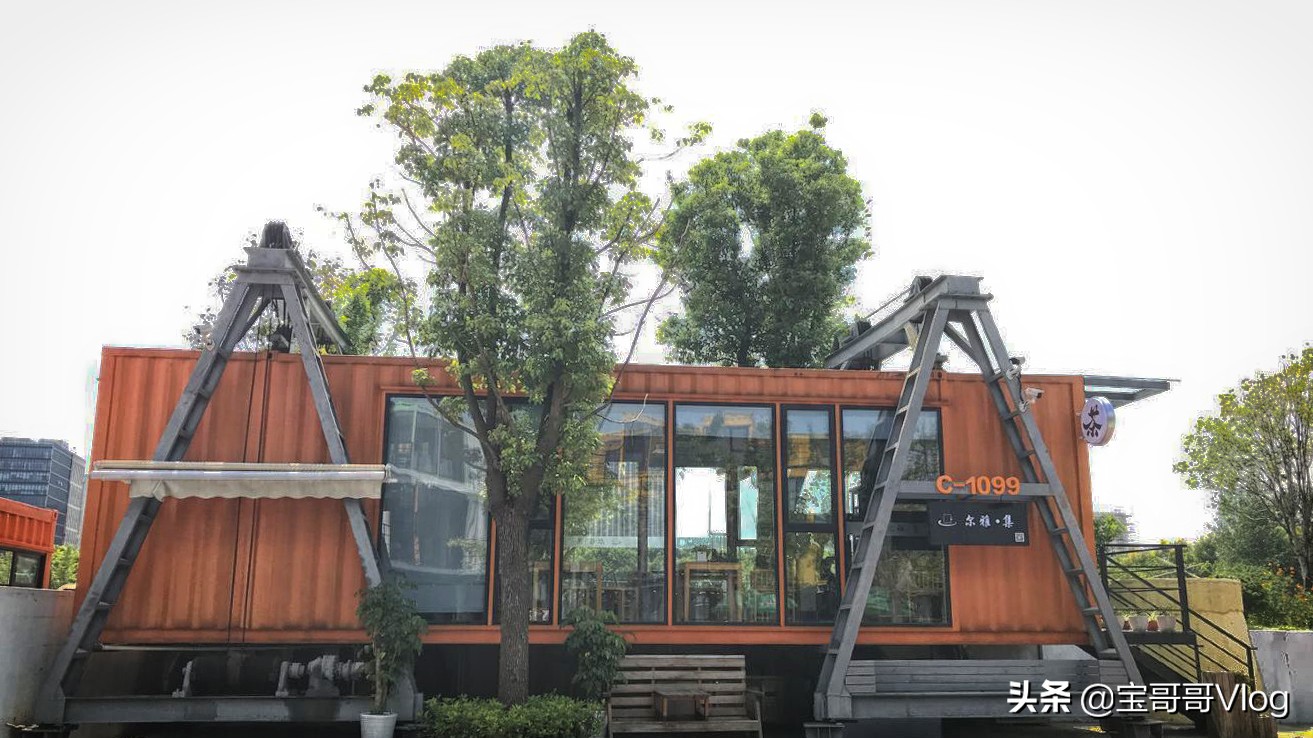 创意集装箱网红打卡点,广州集装箱网红打卡地