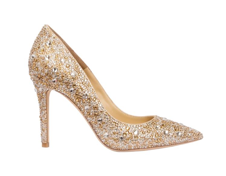 时尚水钻婚鞋,婚鞋施华洛