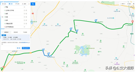江宁707路最新路线图,江宁707路