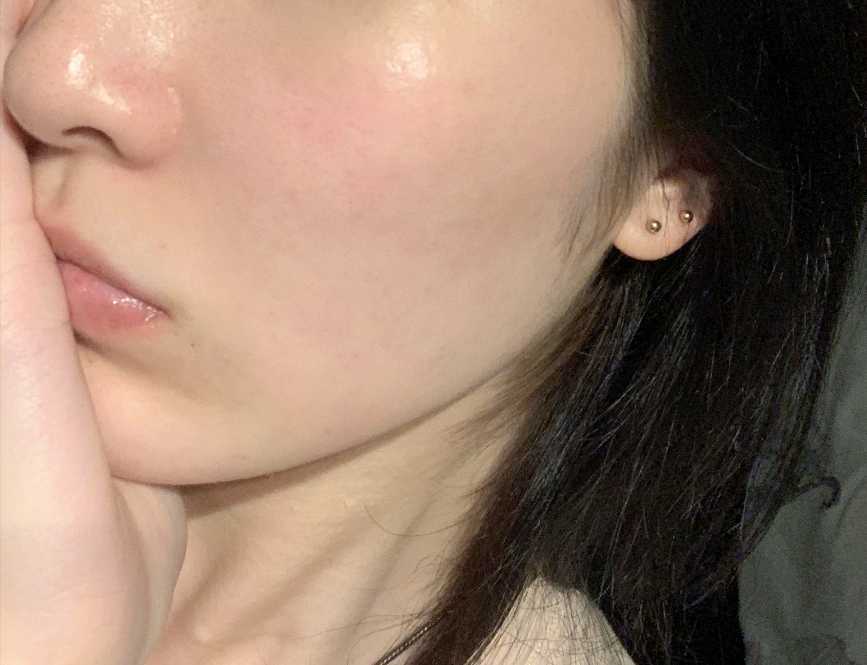 阿娇美容祛黑头,阿娇第一次使用清洁霜