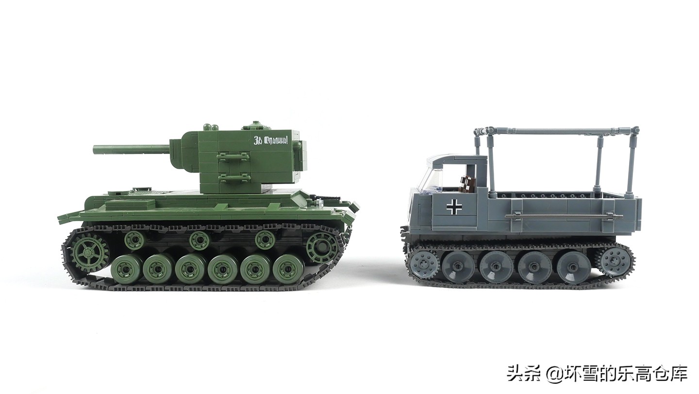 用积木还原二战,二战德军运输车积木