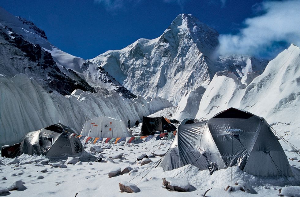乔戈里峰k2野蛮巨峰,野蛮巨峰k2峰顶