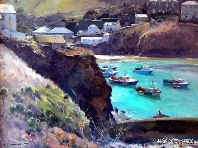 一组风景油画,一组好看的风景油画图