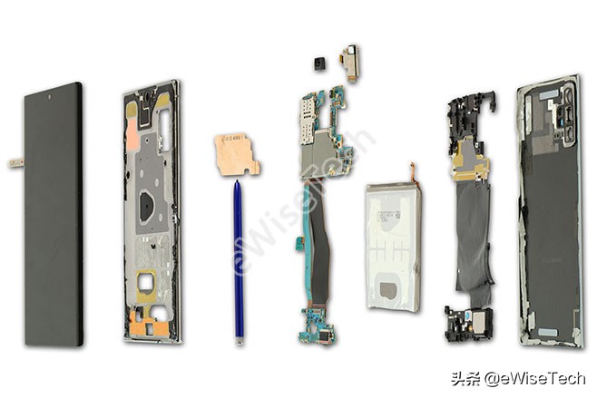 eWiseTech拆解：Note10+5G的S-Pen都更新了哪些？