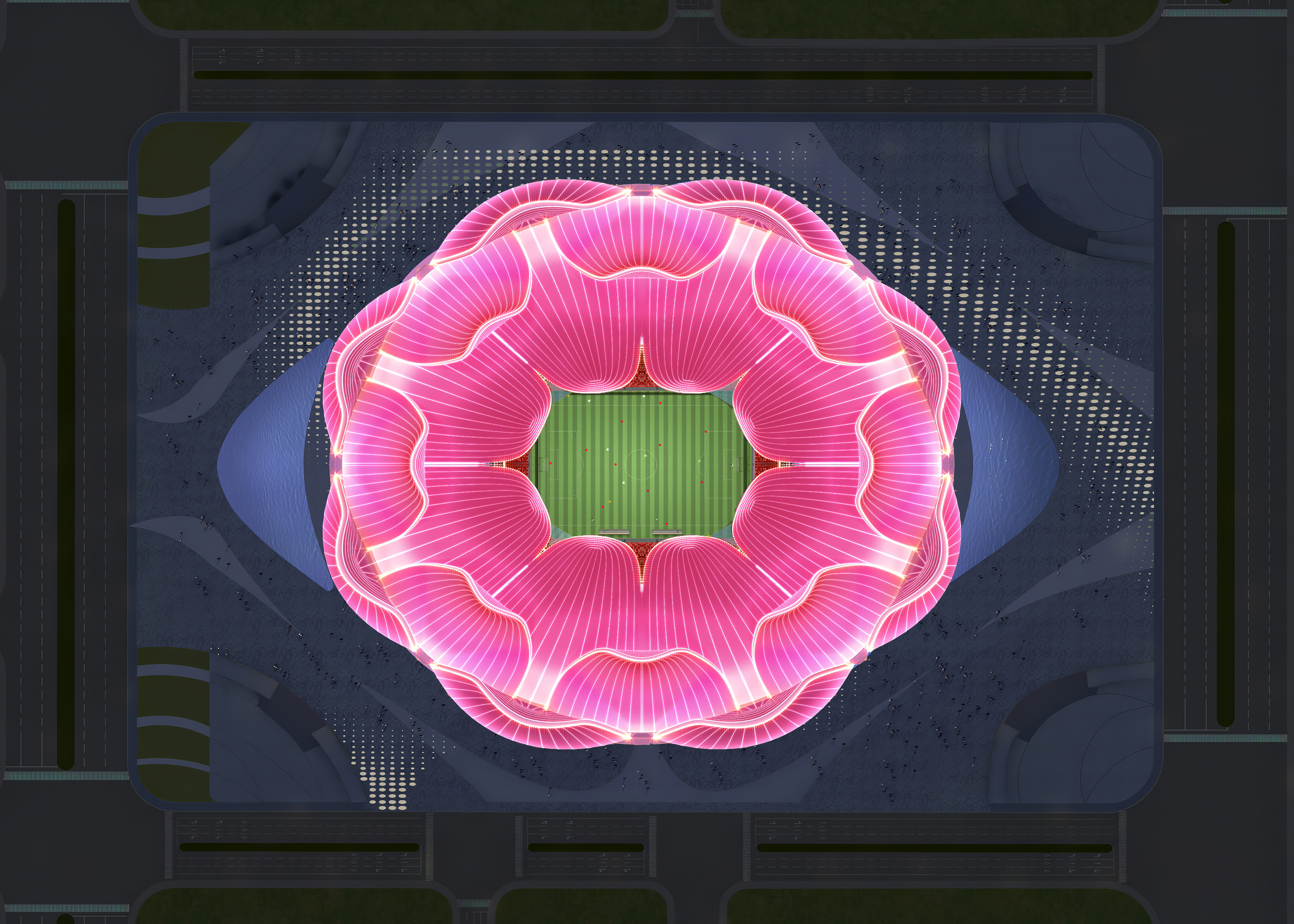 广州恒大足球场颜值太惊艳！不懂球也想去看一场