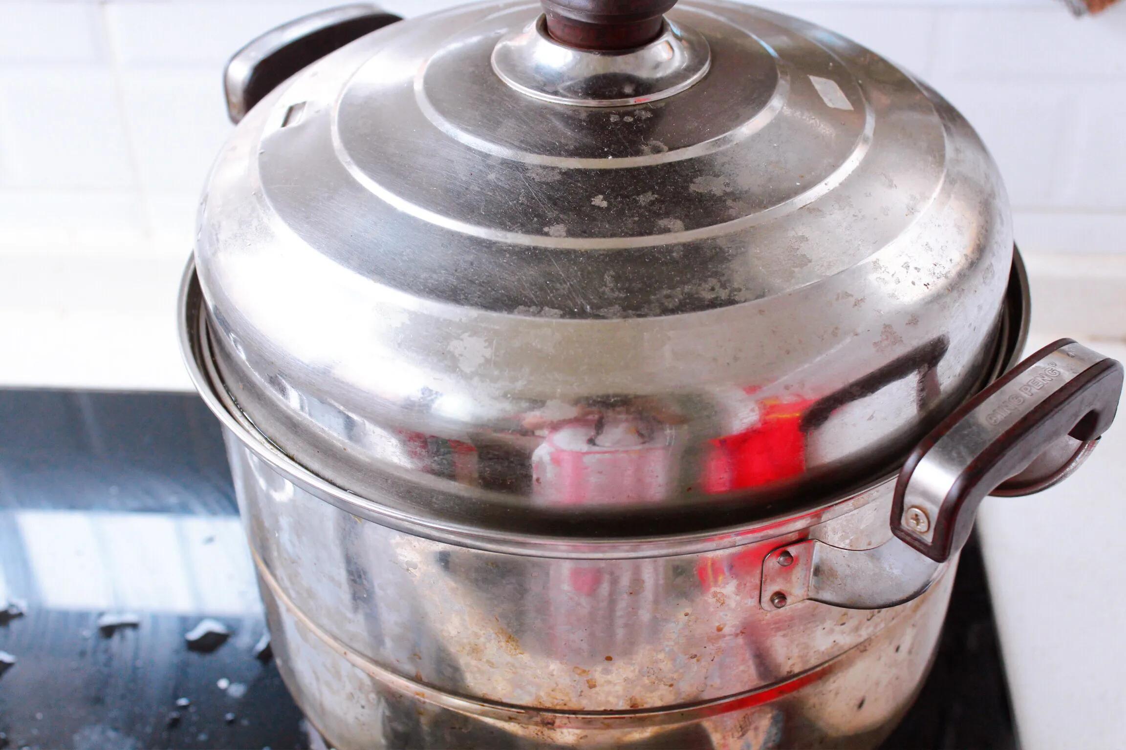 桂花糯米米糕,唇齿留香儿时味道红糖桂花米糕