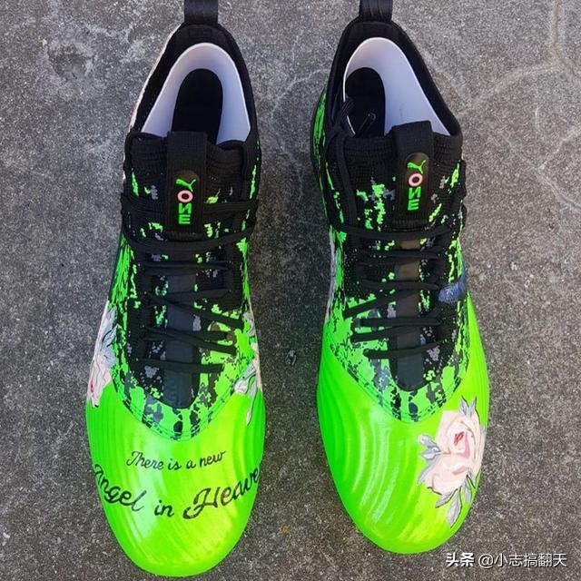 詹姆斯·麦迪逊上脚定制款PUMAONE19.1足球鞋