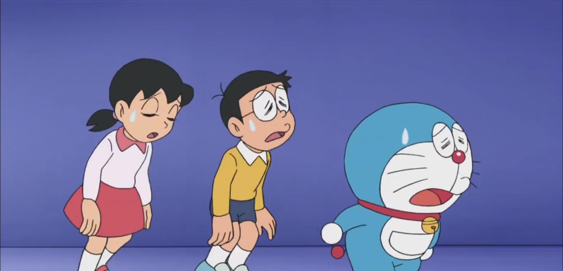 哆啦a梦被关在海底监狱 (哆啦a梦火星人来访)