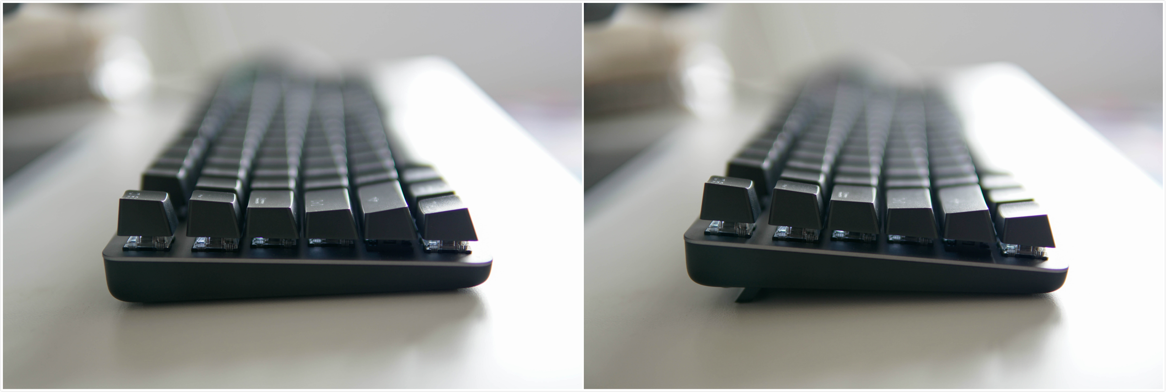 罗技k845玩游戏买ttc还是cherry,罗技k845背光机械键盘开箱体验