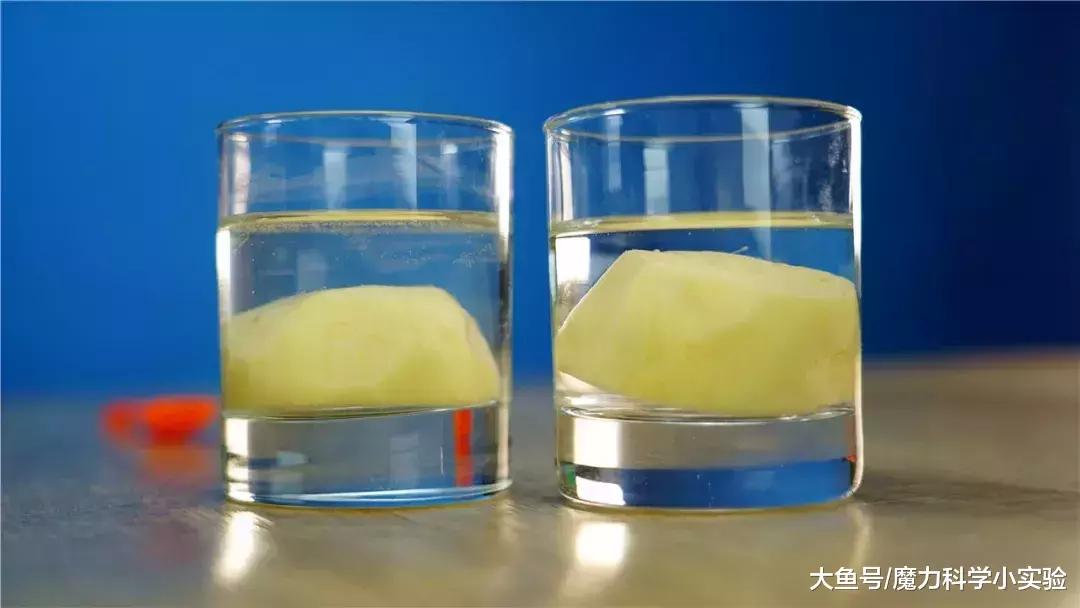 土豆放入水中水面为什么会上升,土豆放盐水变硬是什么原因