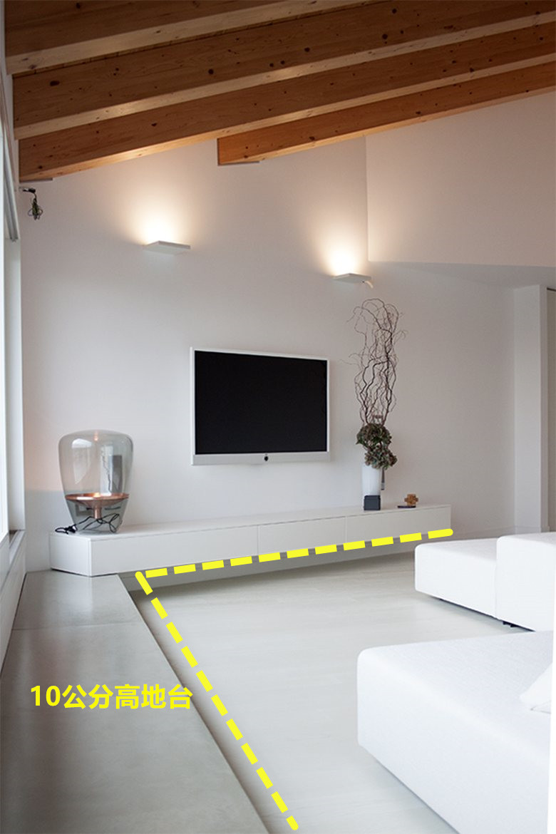 客厅抬高15cm打造地台,小客厅打地台效果图