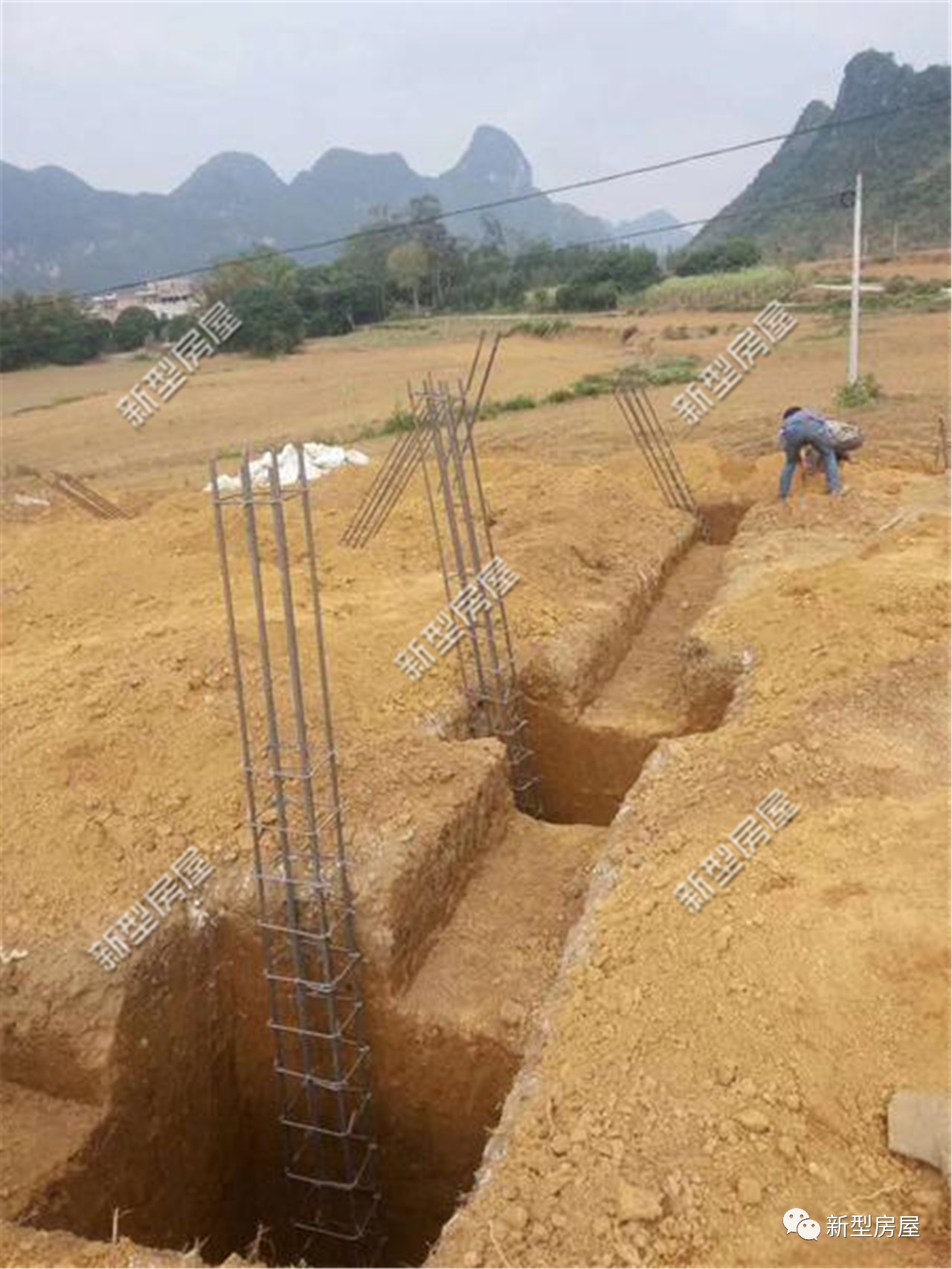 农村盖房条形基础地基需要多少钱,农村自建房桩基和条形基础哪个好