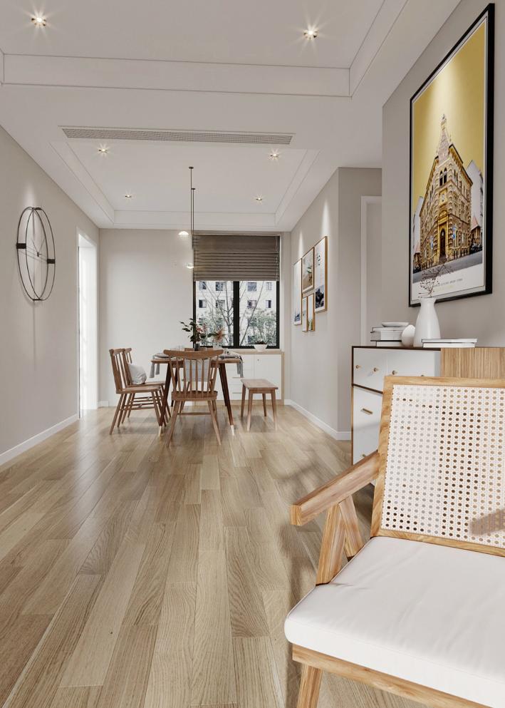 绿城玉兰园装修效果图,玉兰公寓装修风格卧室简约