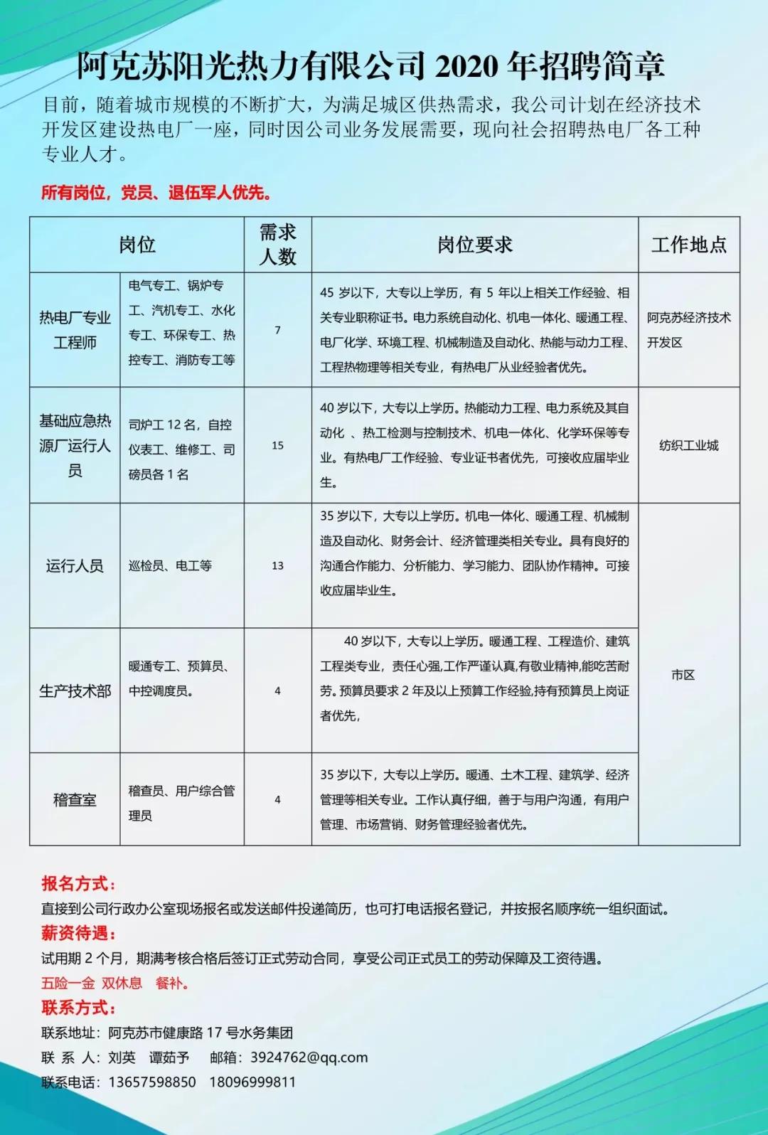 NO.998：阿克苏本地求职招聘、出租转让、二手信息…大全