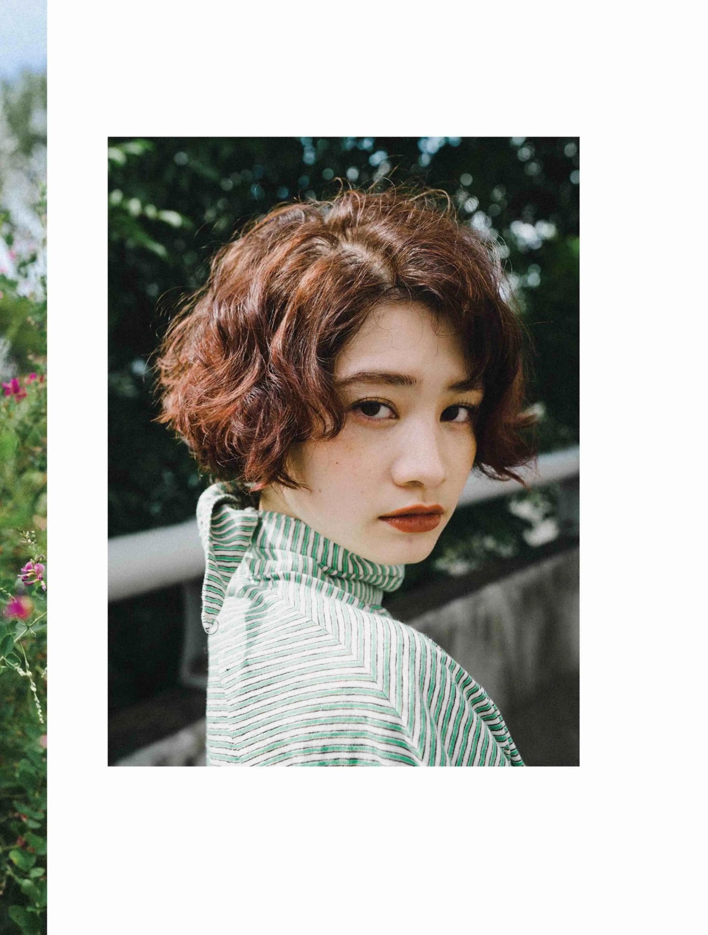 tony老师发型圆脸,tony老师圆脸女生中性短发