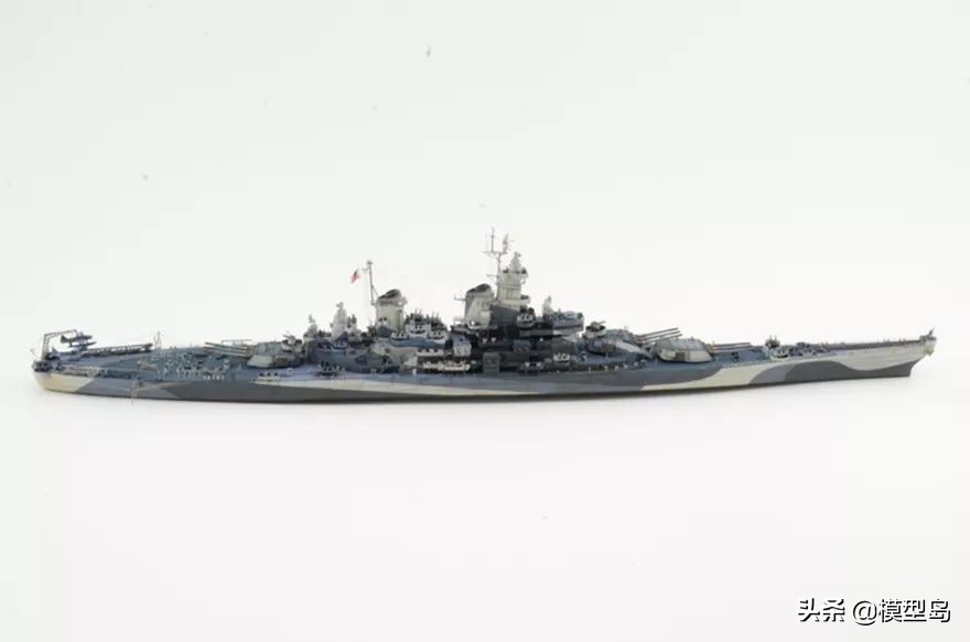 1:2000密苏里号战列舰模型,1:700密苏里号战列舰模型测评