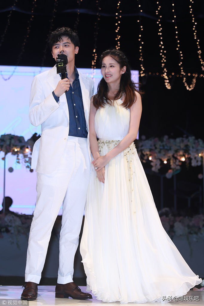 高圆圆杨颖礼服,angelababy婚礼敬酒服