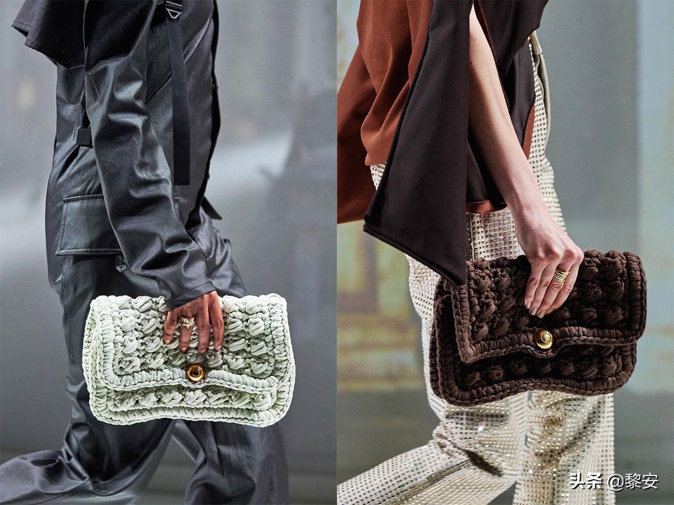 新包结构丨BottegaVeneta2020秋冬秀场,编织×流苏