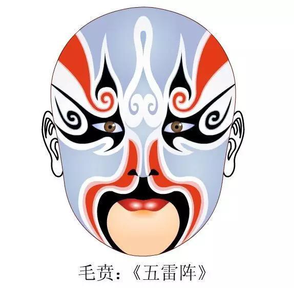 张飞京剧脸谱图片,卡通京剧脸谱图片