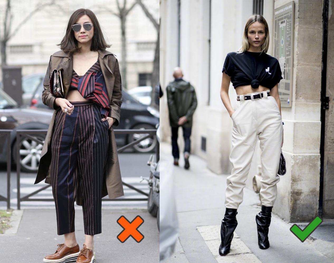 170长裤裤长103cm参考,什么裤型搭配最好看