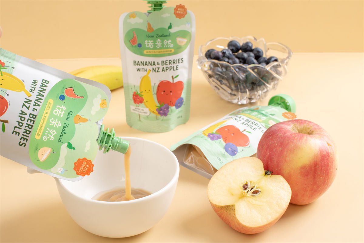 诺亲然新西兰辅食,诺亲然辅食果泥