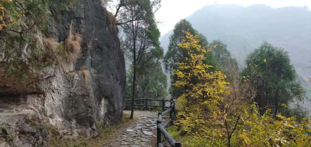 秋香四溢的白陉古道，诗意正浓