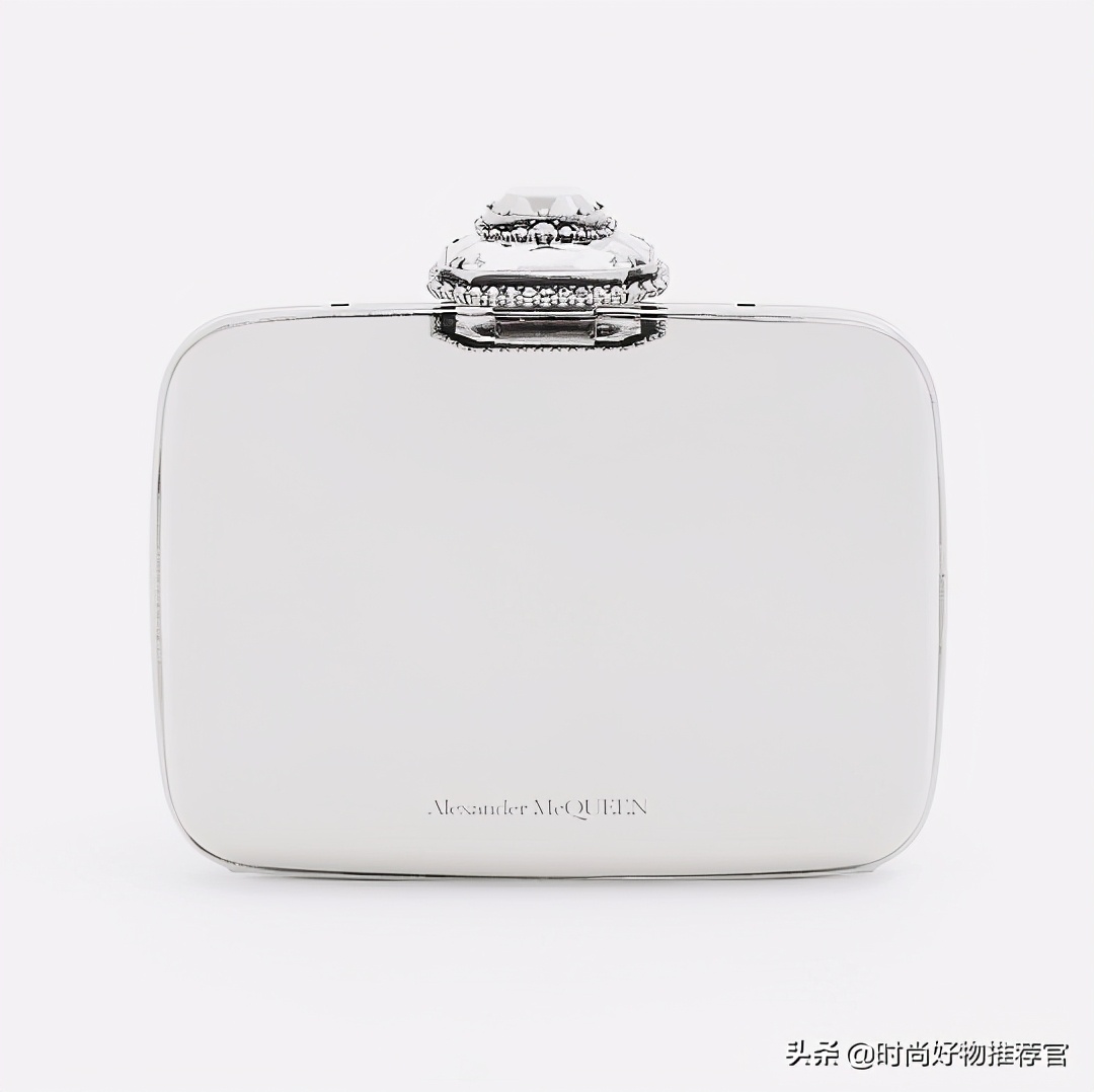 麦昆粉色包包,麦昆女包骷髅