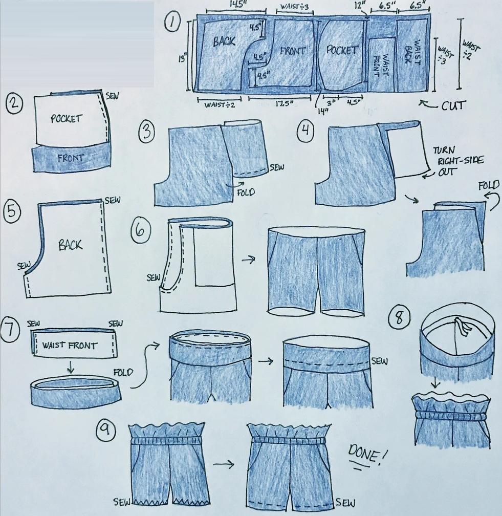 短裤一根布腰带的系法,短裤的一条裤带怎么系