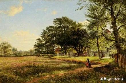 美国史蒂夫索杰风景油画欣赏,美国油画家威廉理查兹风景画欣赏