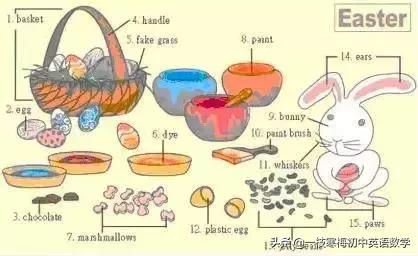 17张词汇图让英语融入生活,英语生活用词