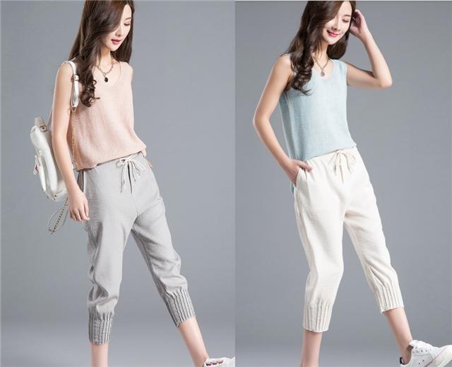 七分裤时髦但必须会搭配,这么穿低调不失时尚,好看好看