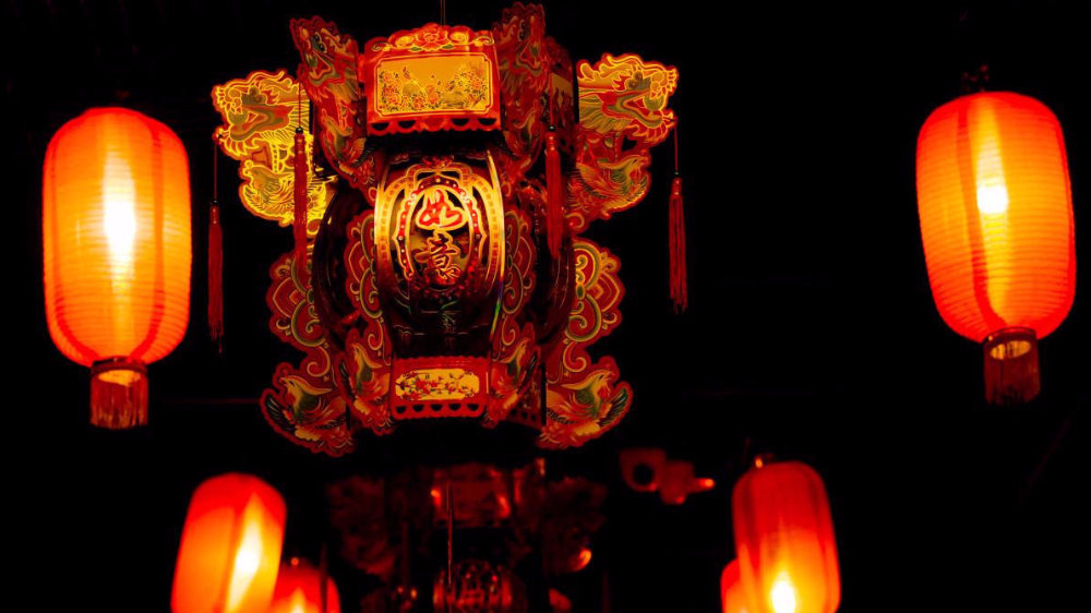 中式风格装修灯怎么选,中式自建房红灯笼