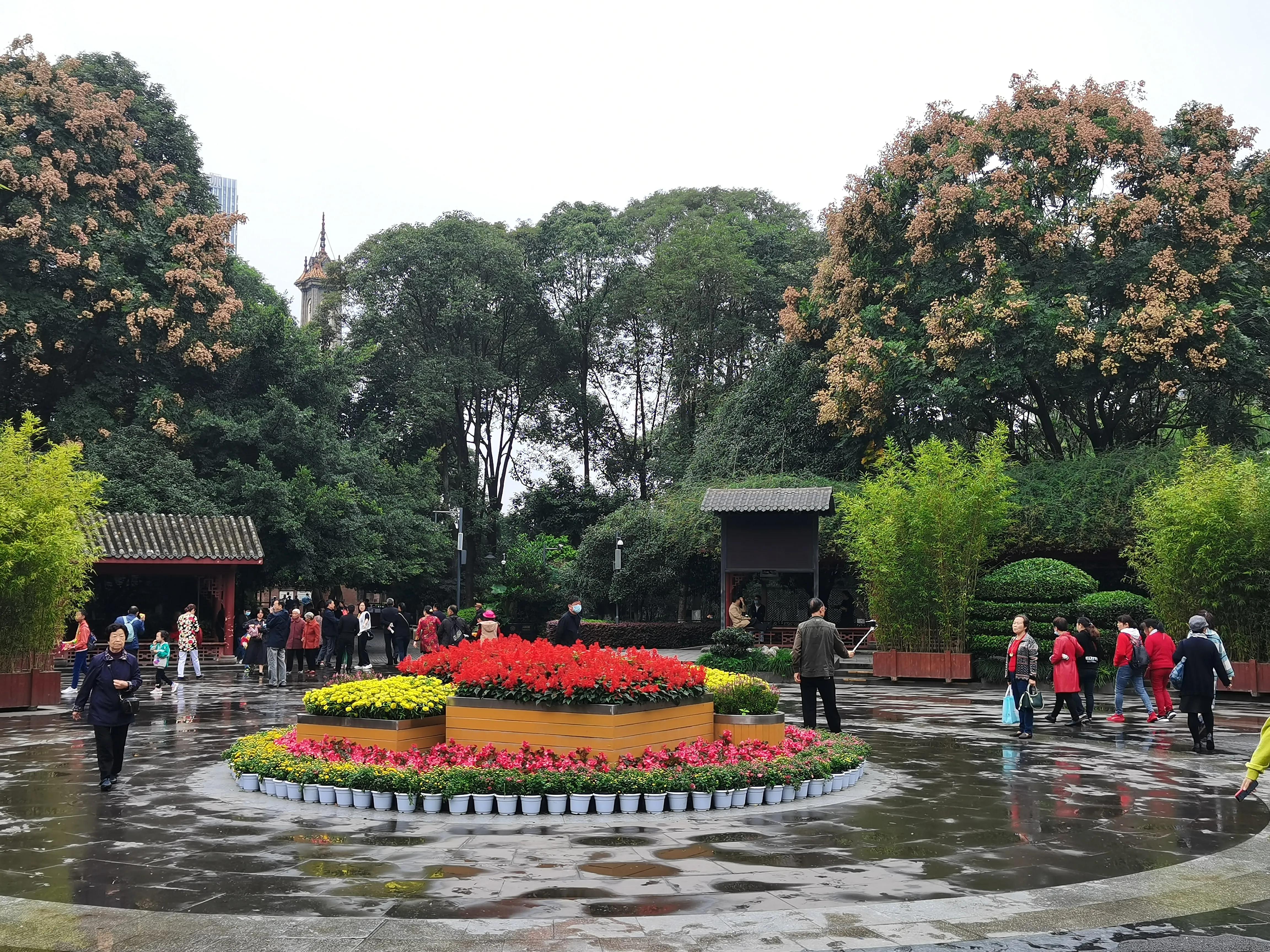 成都人民公园男厕所,成都人民公园喝茶