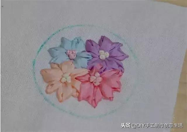 丝带手工发夹制作教程,丝带发夹手工制作蝴蝶结