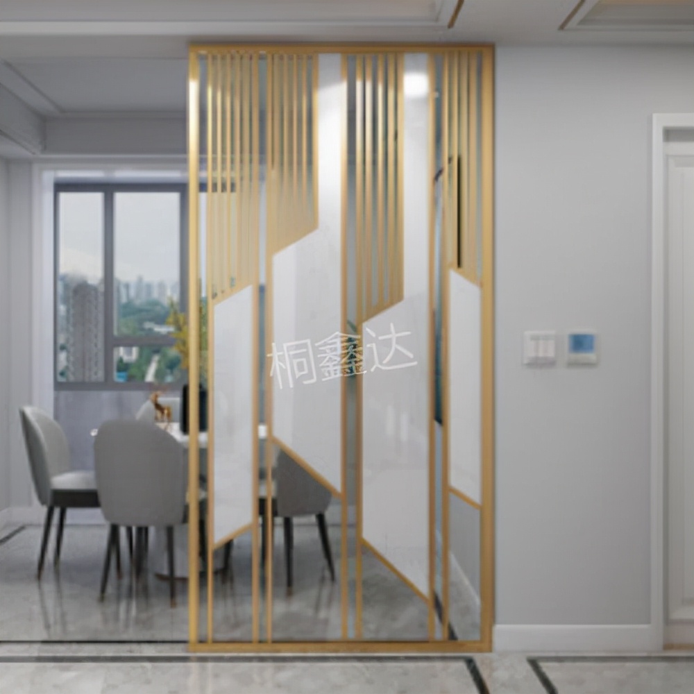 入户不锈钢屏风隔断效果图,云南不锈钢屏风隔断供应