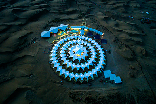 中国最奇幻的沙漠酒店,最美旅游主题酒店