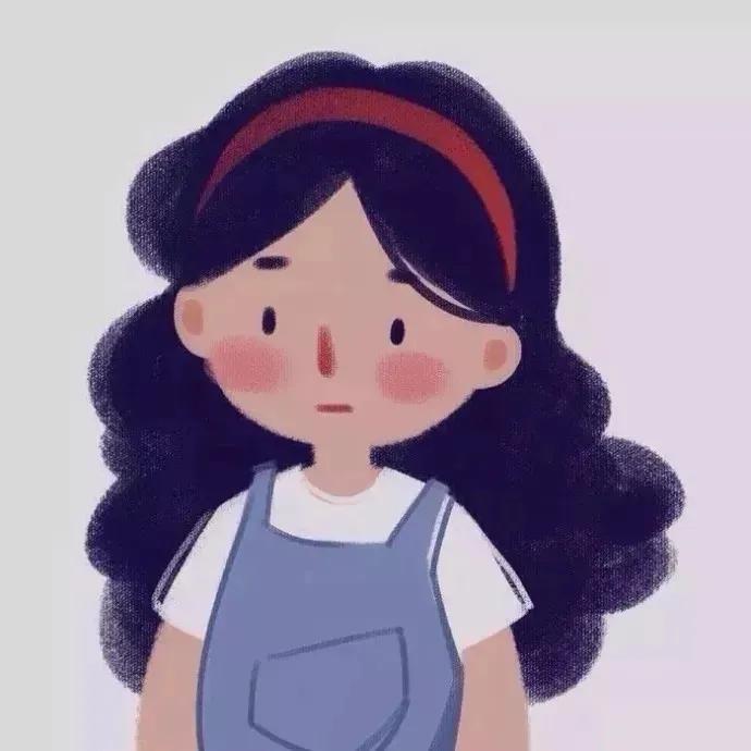 闺蜜头像萌娃卡通可爱小清新,可爱女孩头像萌娃闺蜜森系