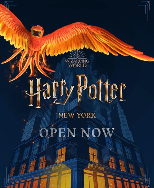全球首家哈利波特旗舰店,纽约哈利波特旗舰店